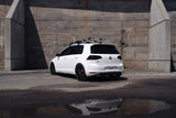 2015-2017 VW Golf GTI 2.0L Turbo 3" T304 Cat Back Exhaust Dual Split Rear Exit - View 4 | Dirty Garage