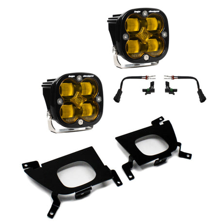 2019-2022 GM 1500/HD SAE Amber Fog Pocket Light Kit | Dirty Garage