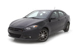 2013-2016 Dart Front and Rear Window Deflectors 4-Piece Smoke - View 6 | Dirty Garage