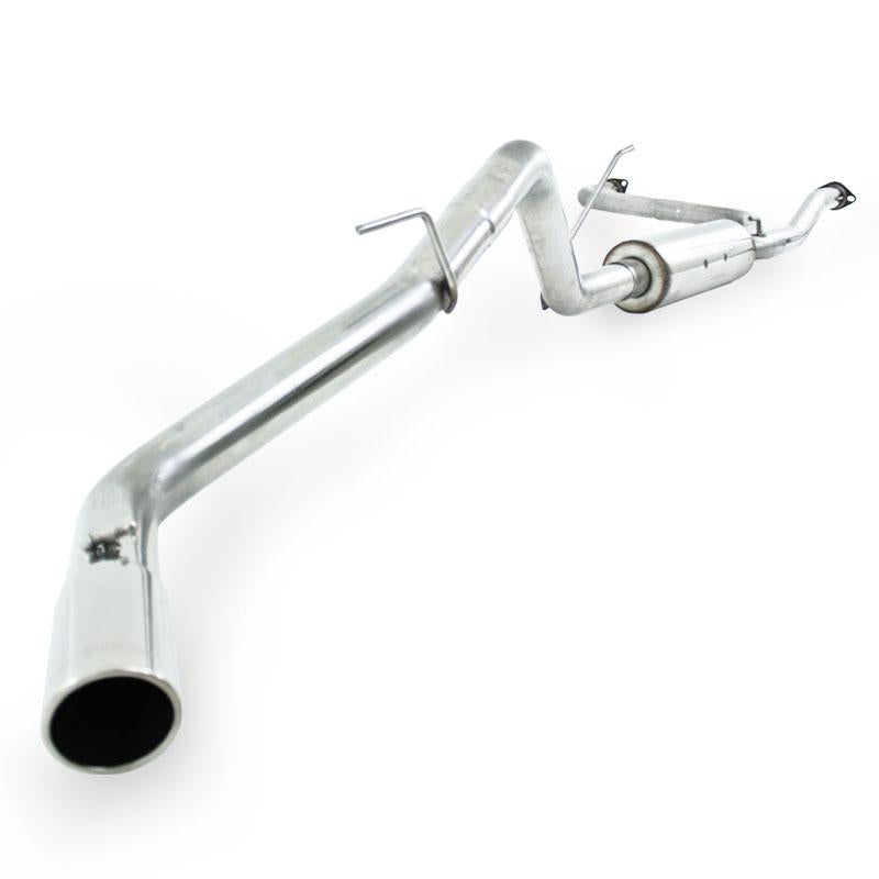 2005-2011 Frontier 4.0L Single Side T409 Cat Back Exhaust | Dirty Garage