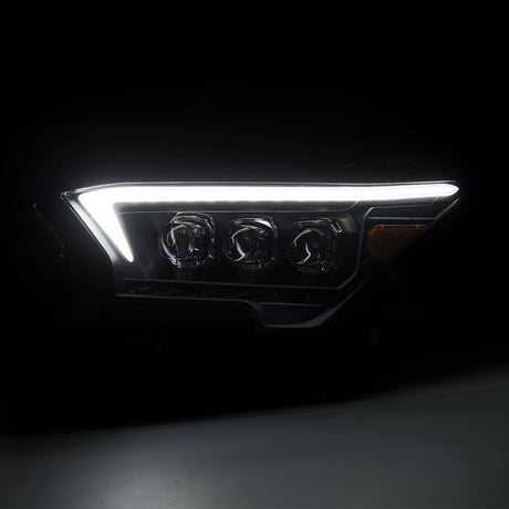 2024-2025 Tacoma Nova-Series LED Projector Black Headlights Active Light Sequential Signal DRL - View 3 | Dirty Garage