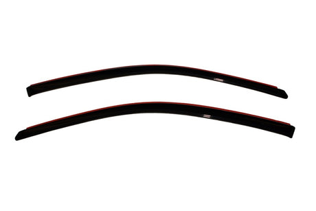 2014-2018 GM 1500 Ventvisor In-Channel Window Deflectors Smoke - View 7 | Dirty Garage