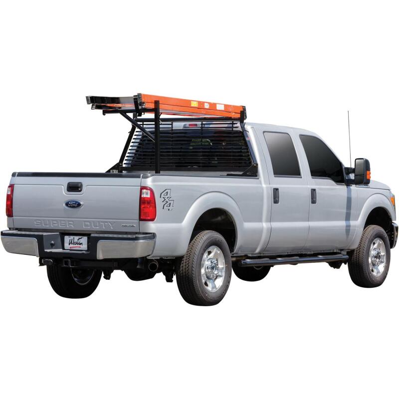2008-2025 Super Duty HD Black Headache Rack - View 3 | Dirty Garage