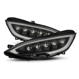 2012-2021 Model S Nova-Series LED Projector Headlights Black Activation Light Sequential Signal Switchback DRL | Dirty Garage