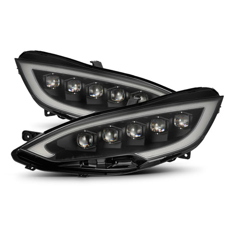2012-2021 Model S Nova-Series LED Projector Headlights Black Activation Light Sequential Signal Switchback DRL | Dirty Garage