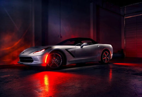 2014-2019 Corvette C7 Concept Series Tinted Sidemarker Plug & Play Set - View 2 | Dirty Garage