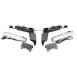 Rugged Ridge Chop Brackets Front Fender 20-23 Jeep Gladiator/Wrangler JL Overland/Sahara/Sport w/DRL | Dirty Garage
