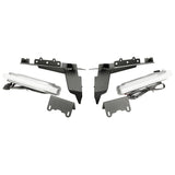 Rugged Ridge Chop Brackets Front Fender 20-23 Jeep Gladiator/Wrangler JL Overland/Sahara/Sport w/DRL | Dirty Garage