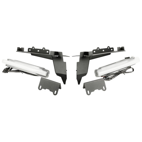 Rugged Ridge Chop Brackets Front Fender 20-23 Jeep Gladiator/Wrangler JL Overland/Sahara/Sport w/DRL | Dirty Garage