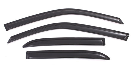 2011-2018 Chrysler 300 Ventvisor Outside Mount Window Deflectors Smoke 4-Piece - View 2 | Dirty Garage