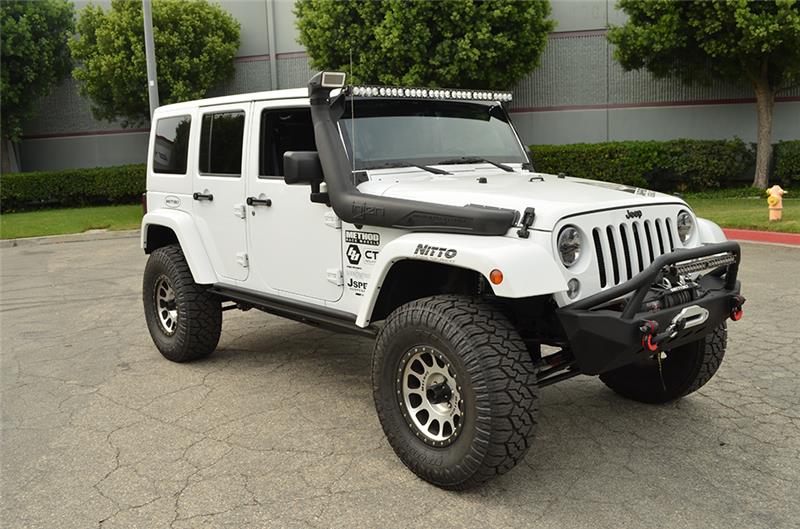 2007-2018 Wrangler 3.6L Deep Water Crossing Snorkel Evolution Intake - View 4 | Dirty Garage