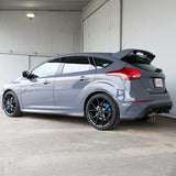 2016-2024 Focus RS 3" Aluminized Dual Outlet Cat Back Exhaust - View 3 | Dirty Garage