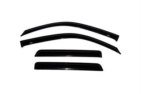 2002-2009 Trailblazer Ventvisor Outside Mount Window Deflectors 4-Piece Smoke - View 2 | Dirty Garage