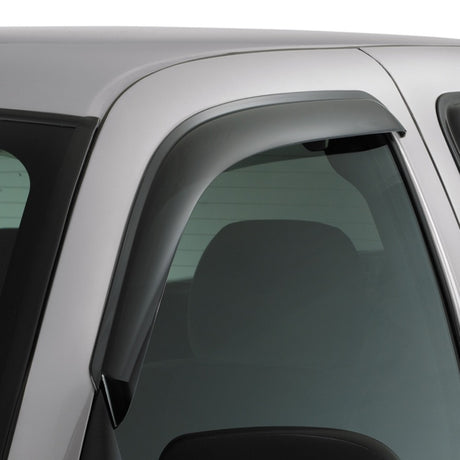 2019-2022 Ranger Extended Cab Ventvisor Outside Mount Window Deflectors Smoke 2-Piece - View 3 | Dirty Garage