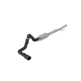 MBRP 2024 Ford Ranger Black-Coated Alum. Steel Single Side Outlet 3in Cat Back Exhaust | Dirty Garage