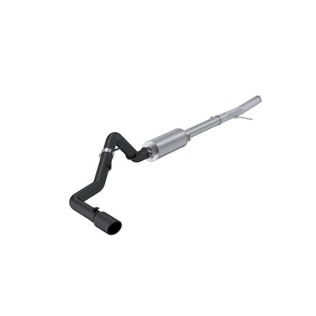 MBRP 2024 Ford Ranger Black-Coated Alum. Steel Single Side Outlet 3in Cat Back Exhaust | Dirty Garage