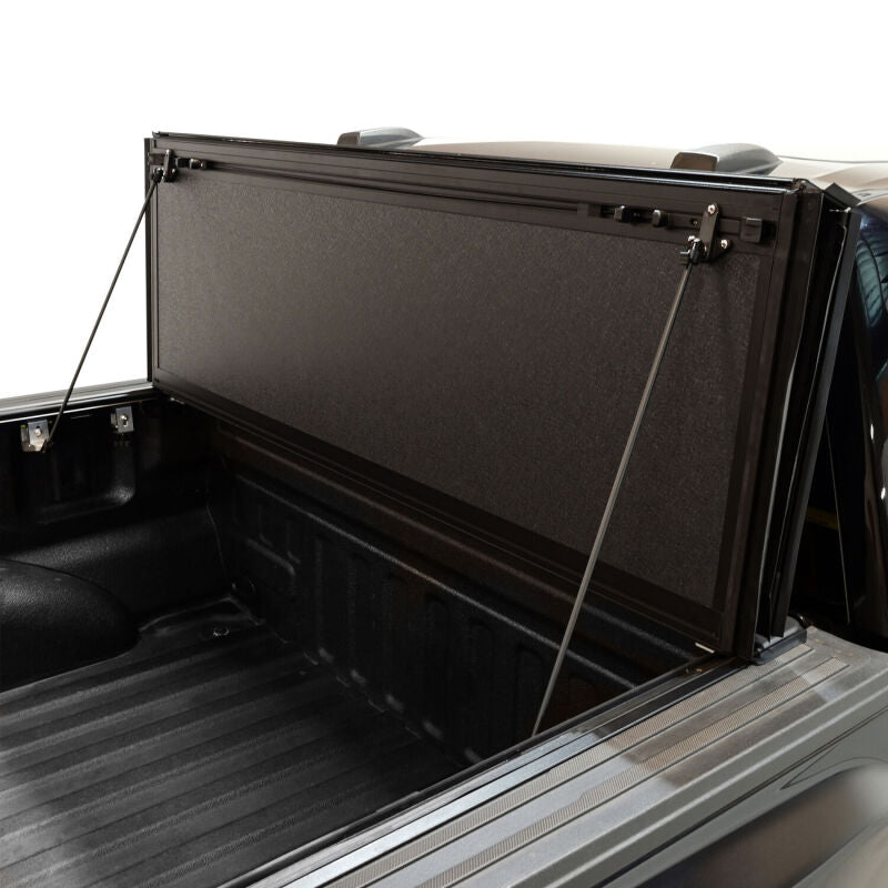 Westin 15-25 Ford F-150 5ft. 7in. Bed Hard Tri-Fold Tonneau Cover - Black - View 8 | Dirty Garage