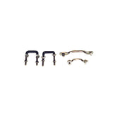 Rugged Ridge 55-95 Jeep CJ / Jeep Wrangler Stainless Steel Windshield Tie Down Kit - View 2 | Dirty Garage