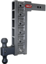 Gen-Y Mega Duty 2.5in Shank 15in Drop 3K TW 21K Hitch w/GH-061 Dual-Ball/GH-0101 Stabilizer Kit | Dirty Garage