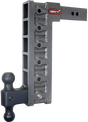 Gen-Y Mega Duty 2.5in Shank 15in Drop 3K TW 21K Hitch w/GH-061 Dual-Ball/GH-0101 Stabilizer Kit | Dirty Garage