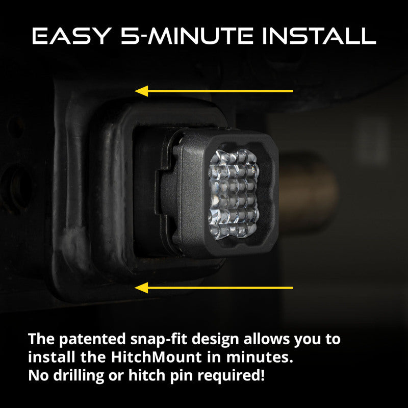 2022-2024 Maverick C1 Sport Hitch Mount LED Pod Reverse Kit - View 5 | Dirty Garage