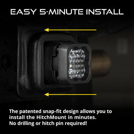 2022-2024 Maverick C1 Sport Hitch Mount LED Pod Reverse Kit - View 5 | Dirty Garage