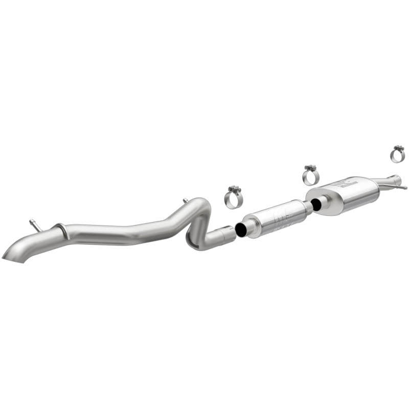 2012-2018 Wrangler 2.5in Overland Series Cat Back Exhaust | Dirty Garage
