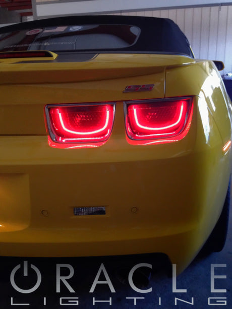 2010-2013 Camaro Afterburner 2.0 Tail Light Halo Kit Red - View 3 | Dirty Garage