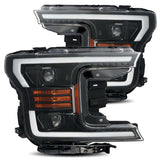 2018-2020 F-150 Pro-Series Projector Jet Black Headlights - View 2 | Dirty Garage