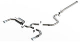 Borla 22-23 Hyundai Elantra N 2.0L 4 CYL. Turbo AT/MT ATAK Catback Exhaust Bright Chrome - View 2 | Dirty Garage