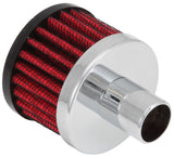 Universal Steel Base Crankcase Vent Filter .75in Vent OD x 2in OD x 1.5in Height - View 16 | Dirty Garage