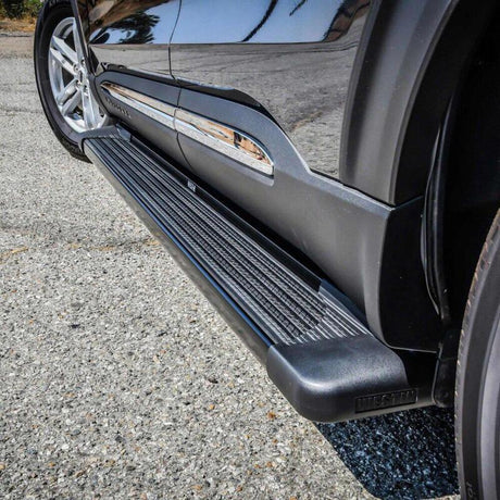 Universal SG6 Series 79" Black Aluminum Running Boards - View 3 | Dirty Garage
