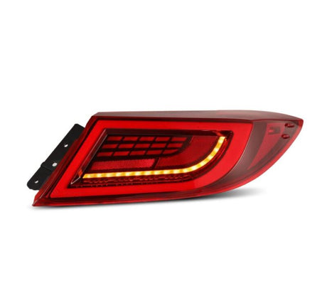 2022-2024 GR86 BRZ Luxx-Series LED Tail Lights Vivid Red - View 7 | Dirty Garage