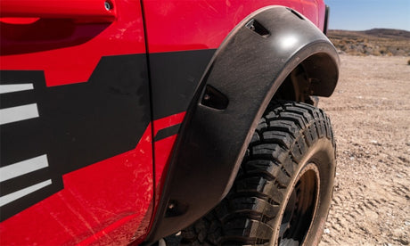 2021-2025 Bronco 4-Door Pocket Style Fender Flares 4pc - Black - View 8 | Dirty Garage
