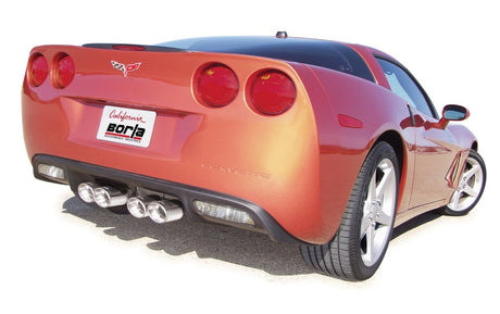 Borla 05-08 Corvette Coupe/Conv 6.0L/6.2L 8cyl AT/MT 6spd S-Type II SS Exhaust (rear section only) - View 6 | Dirty Garage