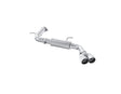 2021-2024 Elantra 3" Aluminized Steel Axle-Back Single Rear Exit Dual Outlet Tip | Dirty Garage