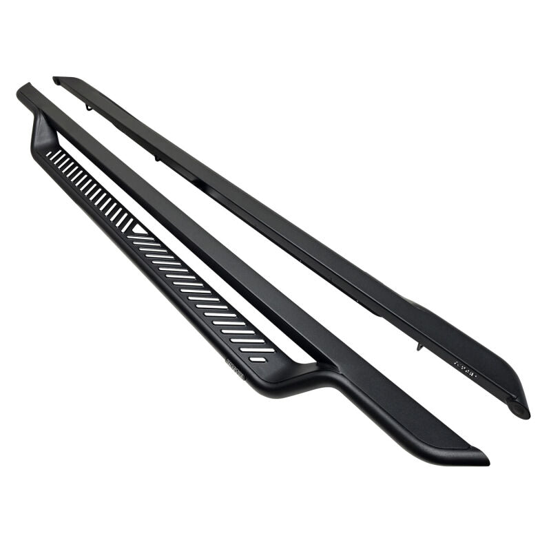 Westin 19-25 Chevrolet/GMC Silverado/Sierra 1500 CC Outlaw Drop Running Boards - Tex. Blk - View 15 | Dirty Garage