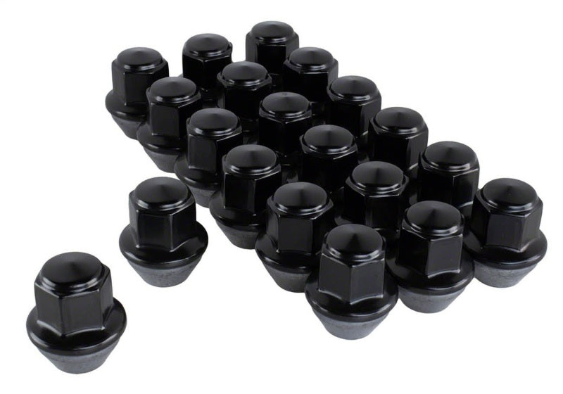 2015-2018 Mustang Black Lug Nut Kit (20 Lug Nuts) - View 6 | Dirty Garage