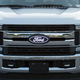 2017-2020 Super Duty Front Luminix Ford LED Emblem - w/o Camera CutOut - View 5 | Dirty Garage