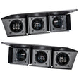 2021-2022 Bronco Triple LED Fog Light Kit White | Dirty Garage
