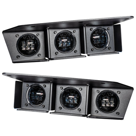 2021-2022 Bronco Triple LED Fog Light Kit White | Dirty Garage