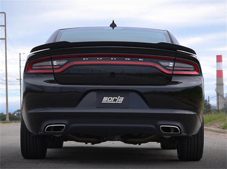 Borla 2017 Dodge Charger R/T 5.7L ATAK Catback Exhaust w/o Tips (w/MDS Valves ONLY) - View 4 | Dirty Garage