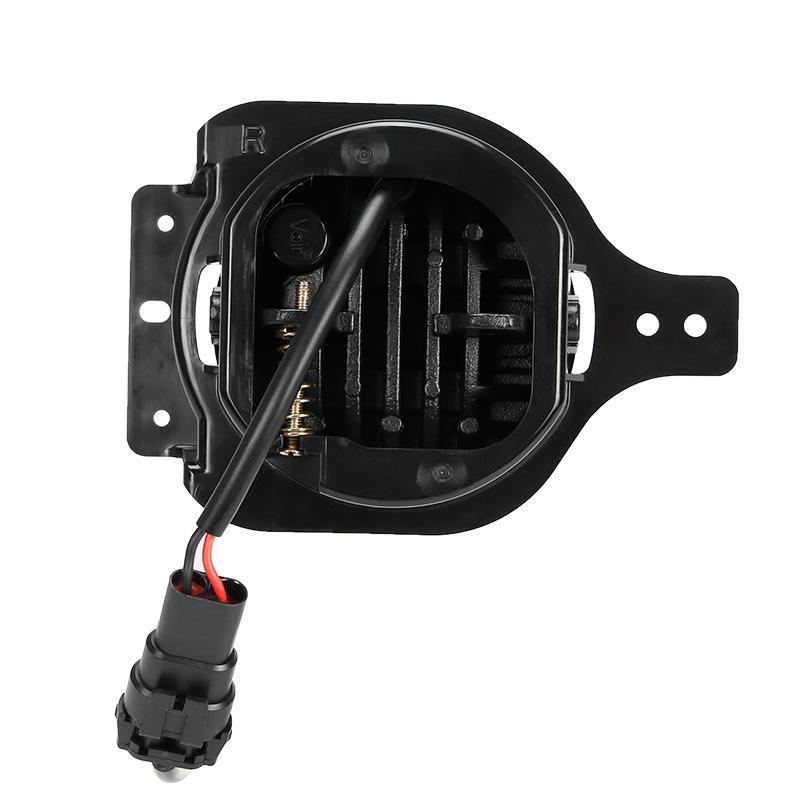 2018-2024 Wrangler Gladiator Sport High Performance LED Fog Lights White - View 16 | Dirty Garage
