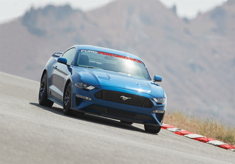 2015-2017 Mustang Windshield Banner Ford Performance - White/Red - View 3 | Dirty Garage