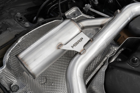 2022 Golf GTI MK8 3" Cat Back Exhaust 2.5" Dual Split Rear Carbon Fiber Tips - View 3 | Dirty Garage