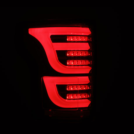 2015-2020 F-150 Luxx-Series LED Tail Lights Alpha Black - View 7 | Dirty Garage
