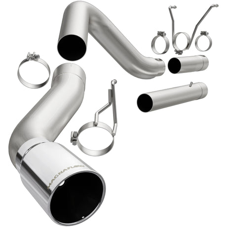 2007-2017 Ram HD 6.7L DPF Back Stainless Steel 5in Single Passenger Side Rear Exit | Dirty Garage