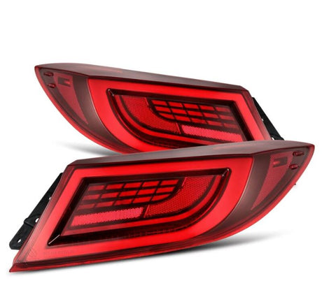 2022-2024 GR86 BRZ Luxx-Series LED Tail Lights Vivid Red | Dirty Garage