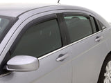 2007-2010 Sebring Ventvisor Front and Rear Window Deflectors Smoke 4-Piece - View 14 | Dirty Garage
