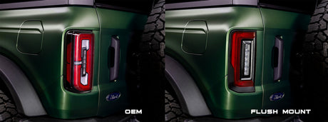 2021-2022 Bronco Flush Style LED Taillights - View 7 | Dirty Garage